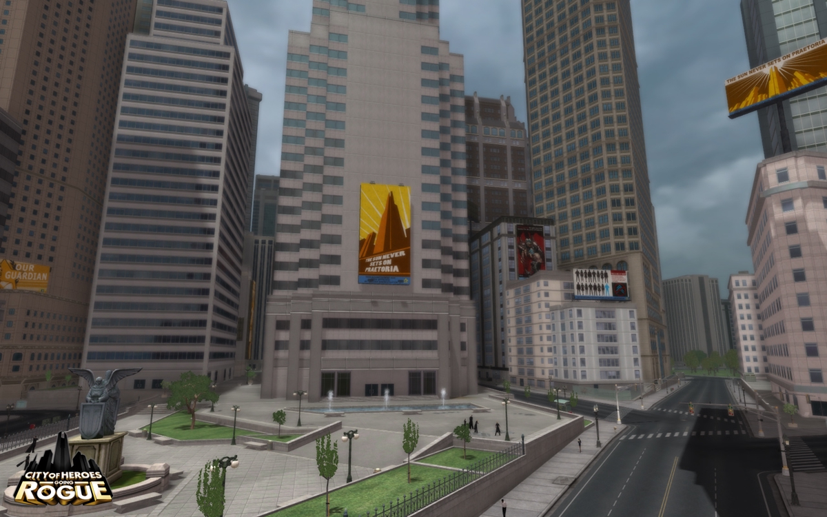 City of Heroes Environment