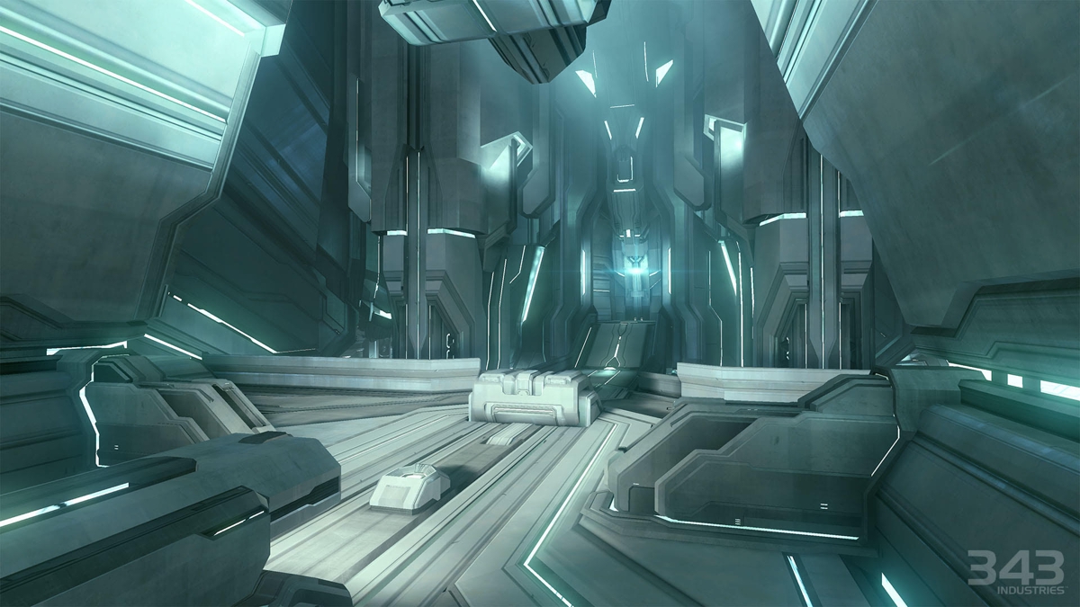 Halo 4 Forerunner Interior
