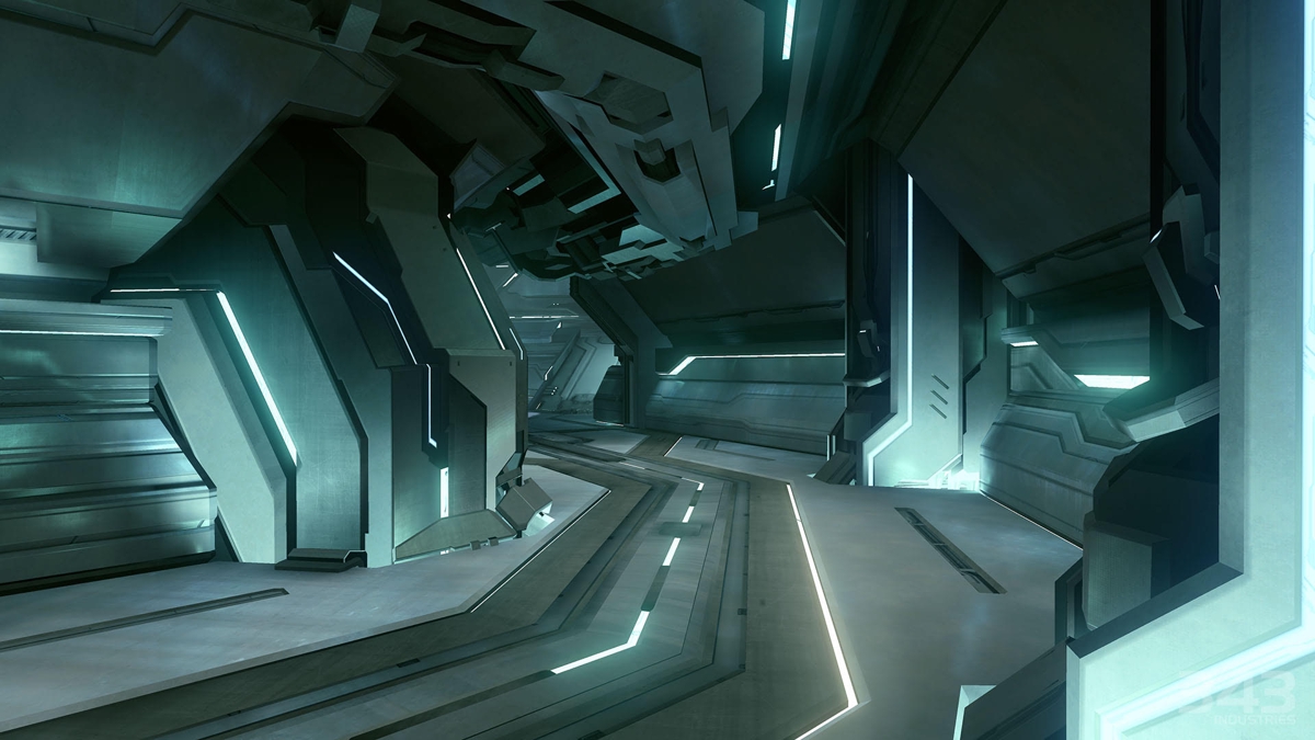 Halo 4 Angular Corridor