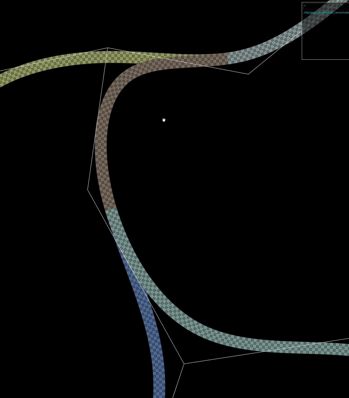 Natural Flow - River Path Following Terrain