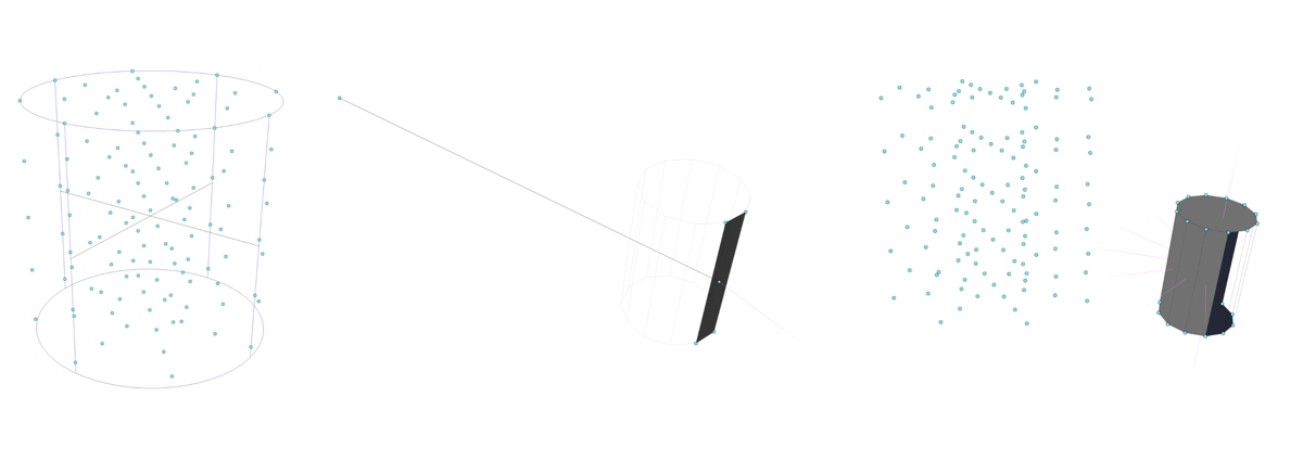 Geometry after backface culling pass