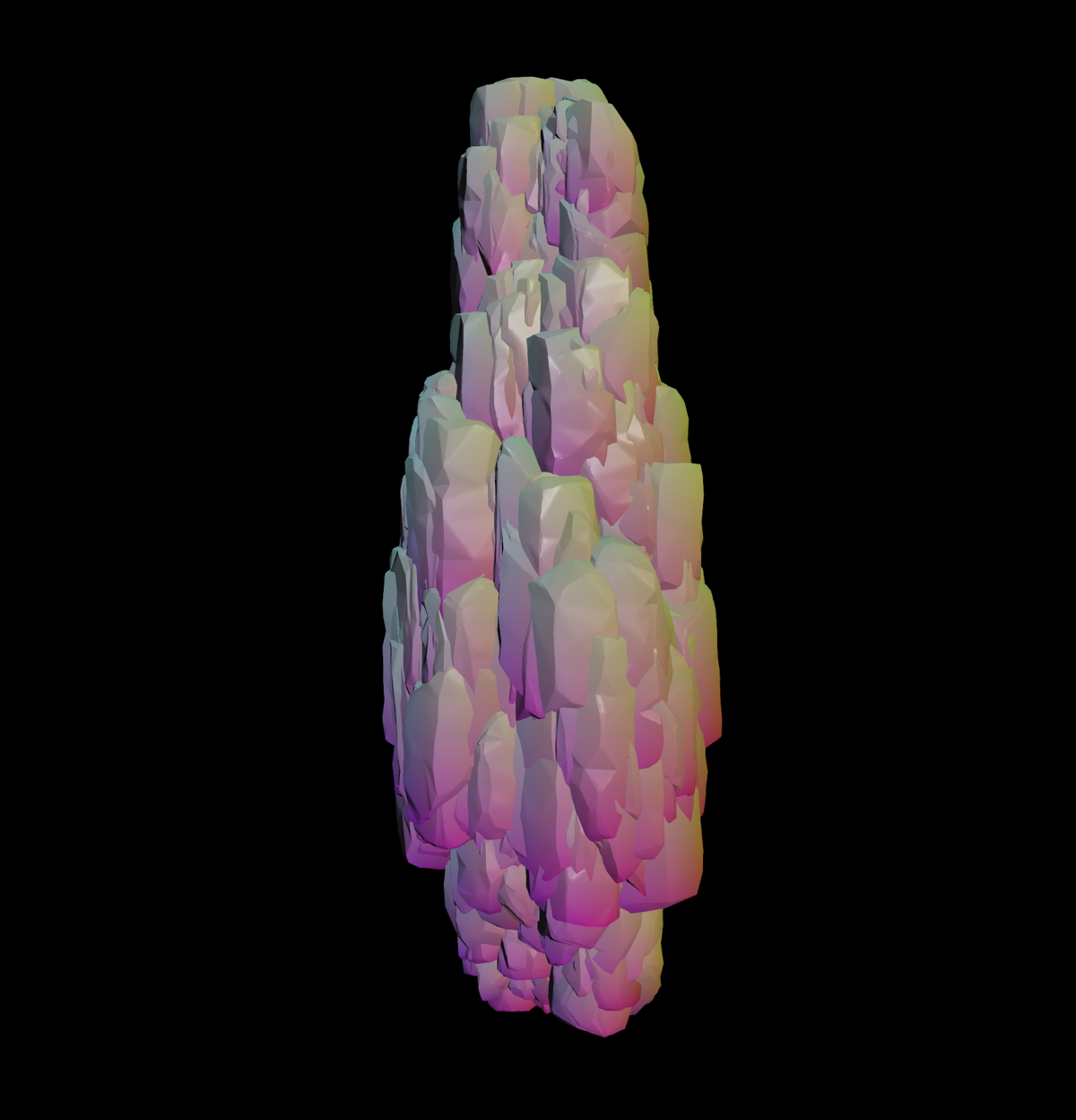 Rock Formation A - Step 3