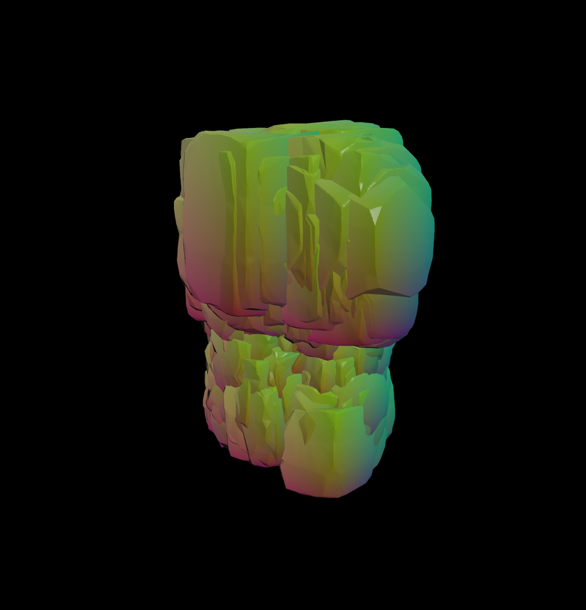 Rock Formation B - Step 1