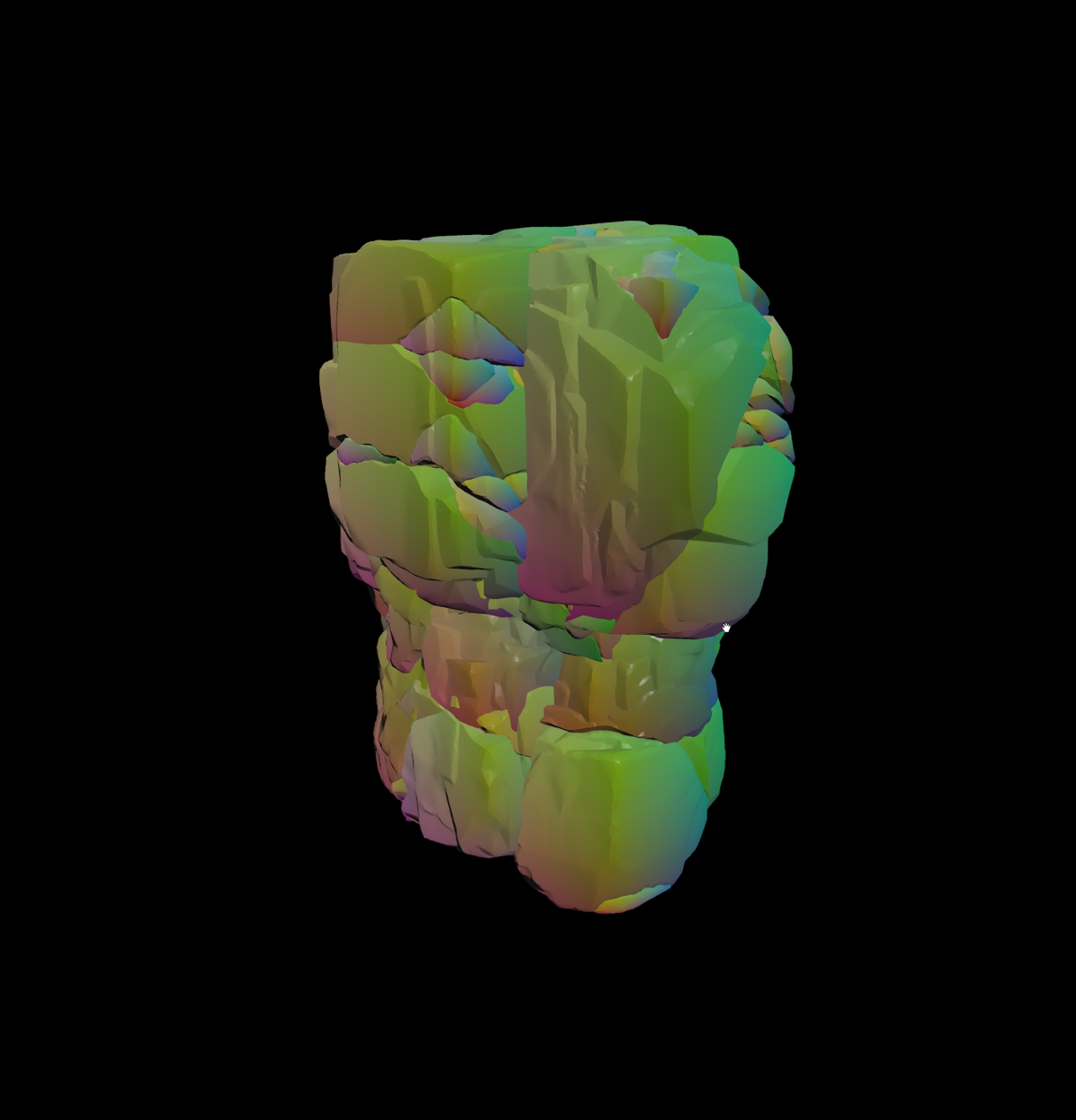Rock Formation B - Step 2