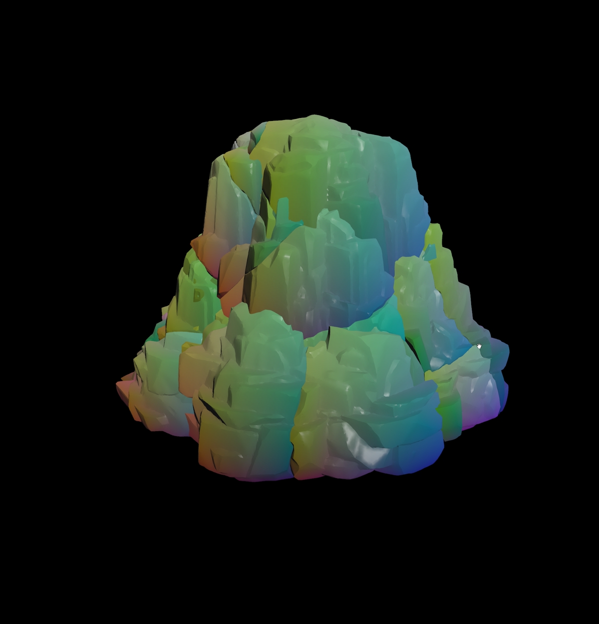 Rock Formation C - Step 2