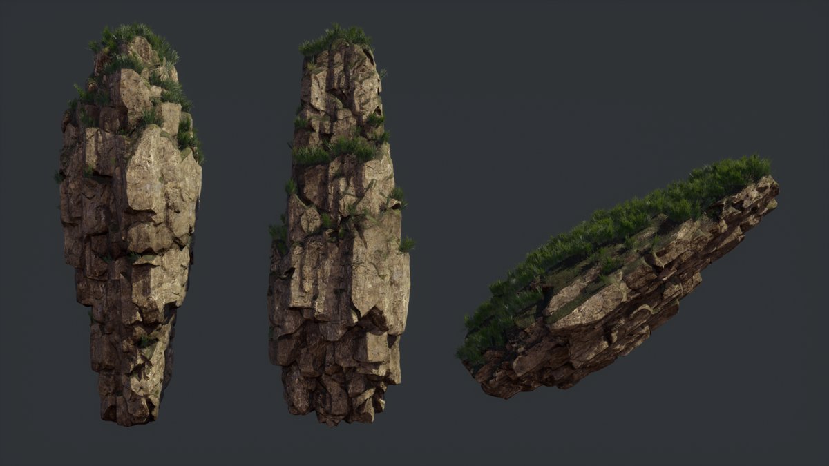 Rock Formation A - Final Result