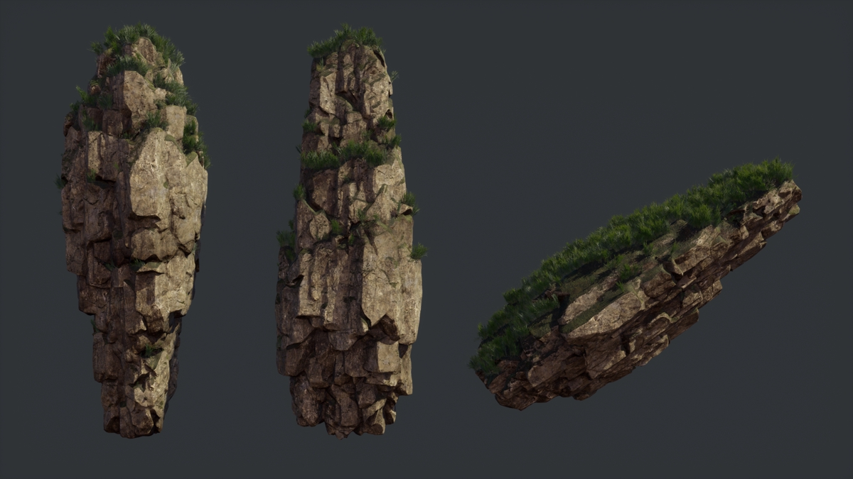 Rock Formation A - Final Result