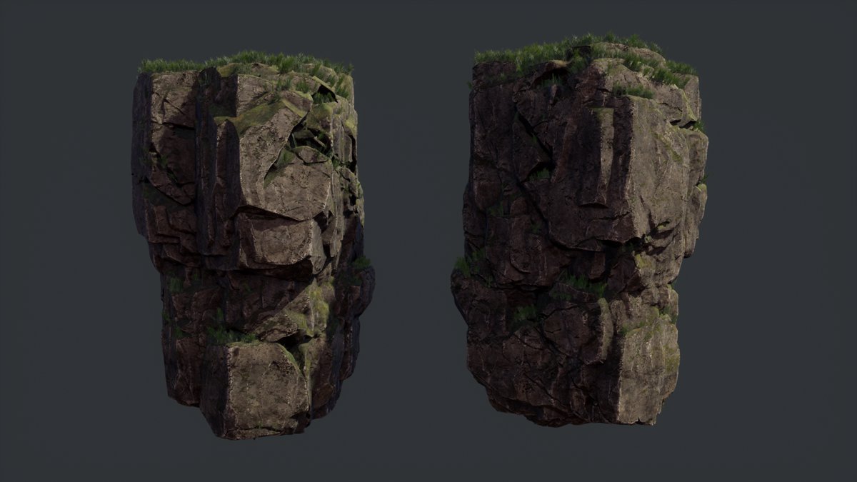 Rock Formation B - Final Result