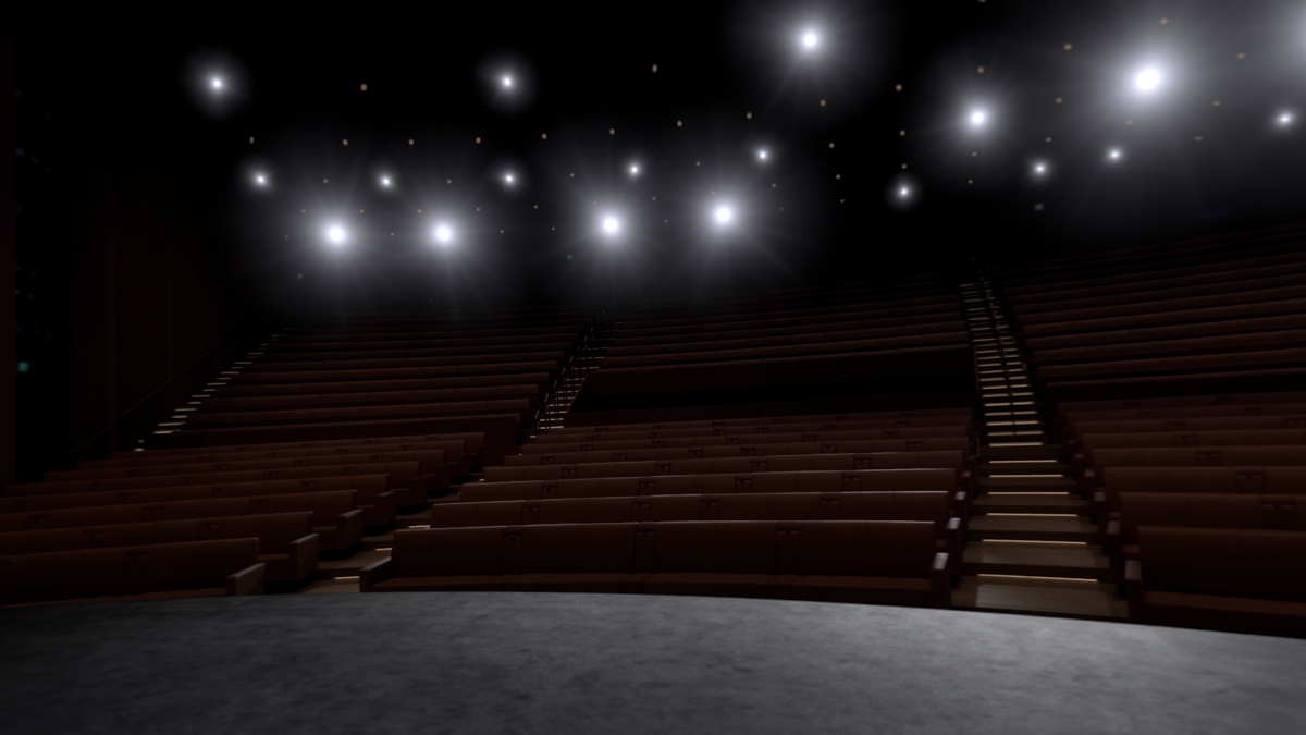 Steve Jobs Theater Lights Down